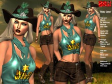 **MARY JANE COUNTRY STYLE COMPLET OUTFIT **