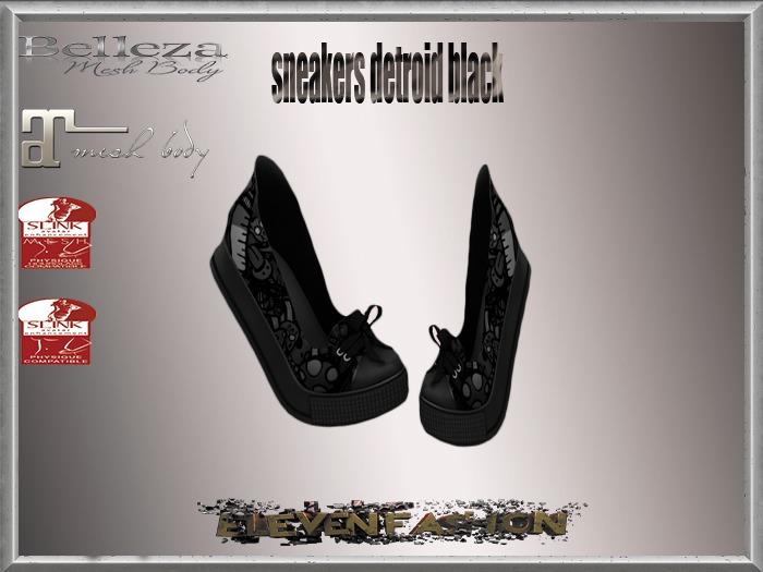 Anabelle Shoes Detroid Black