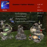 Cascading Fountains Gnomes~Fairies~Wishes-crate