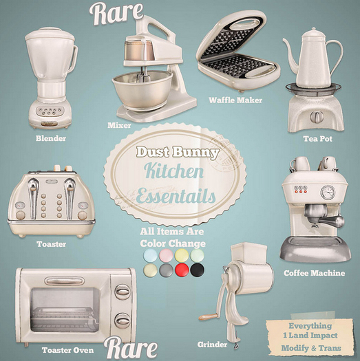 dust bunny . grinder . color change