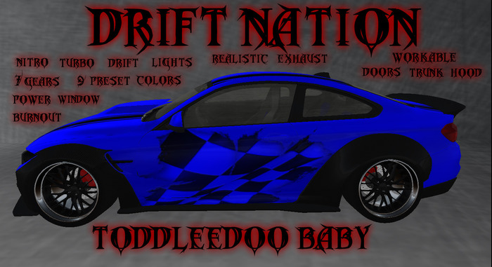 ::SSD:: Drift Nation TD Baby mod/copy no trans (Boxed)