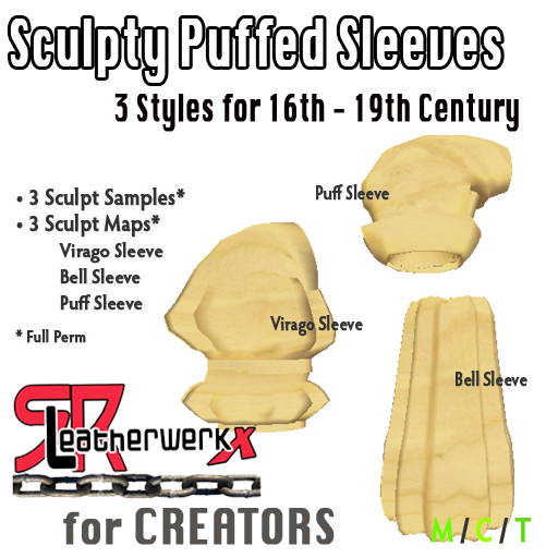 SRL - Sculpty Puff Sleeves (box)