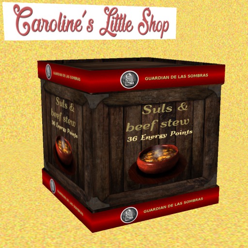 G&S Crate Suls Beef Stew, Storage & Vendor Crate
