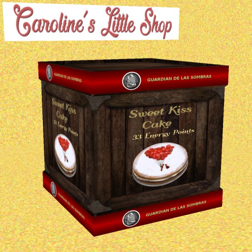 G&S Crate Sweet Kiss Cake, Storage & Vendor Crate