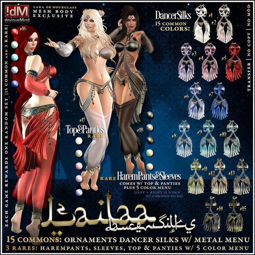 !dM deviousMind "Lailaa" **ROSE** (BOX #4 LARA)