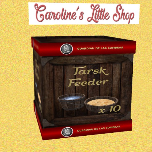 G&S Crate Tarsk Feeder X10, Storage & Vendor Crate