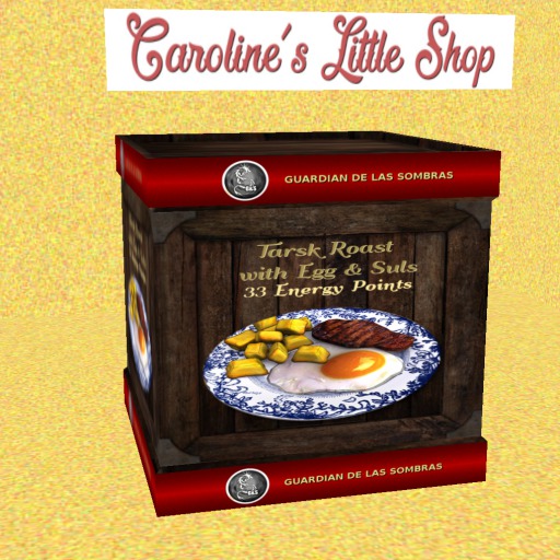 G&S Crate Tarsk Roast with Egg & Suls, Storage & Vendor Crate