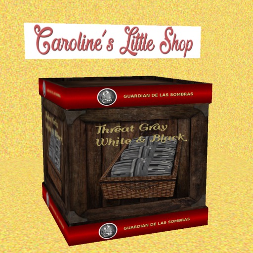 G&S Crate Threat Gray White Black, Storage & Vendor Crate