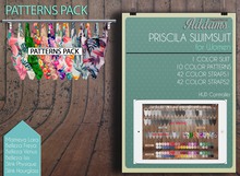 Addams "Priscila" Mesh Swimsuit #PATTERNS PACK