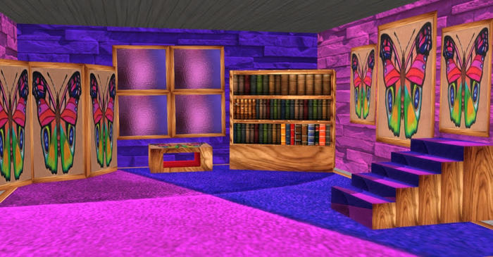 9 PIECE ROOM SET~COLOURFUL MOTH