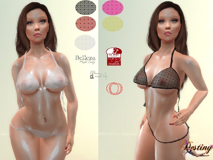 Undressed Bra & Panties Hud Driven ( 5 Colors )
