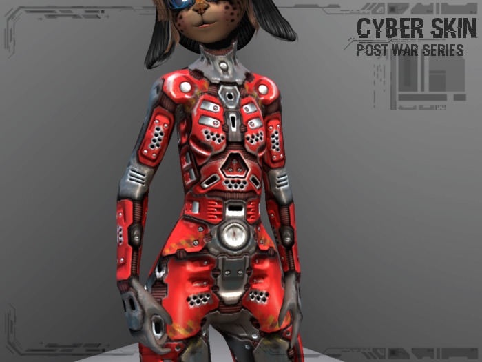 [Nerox][Cyber-skin v3] [for Human legs]