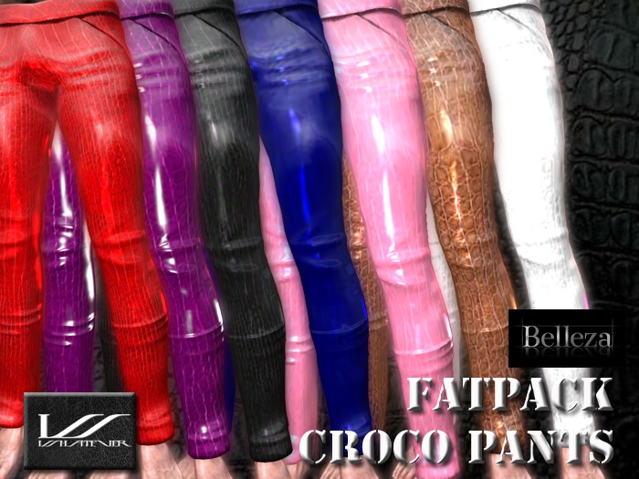 Croco Pants Belleza by WhatEver