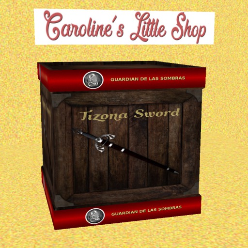 G&S Crate Tizona Sword, Storage & Vendor Crate