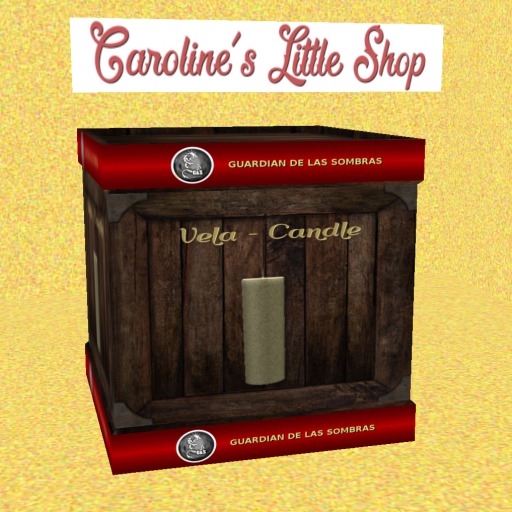 G&S Crate Vela/Candle, Storage & Vendor Crate