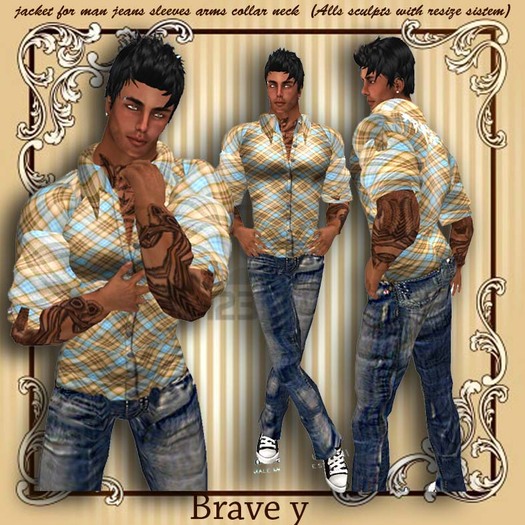 *JADUBE brave yV man