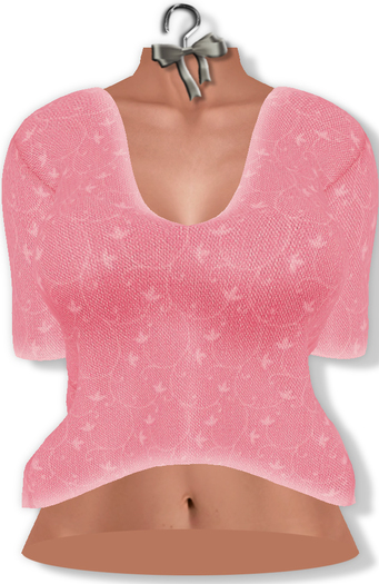 [[ Masoom ]] Basil Top- Baby Pink