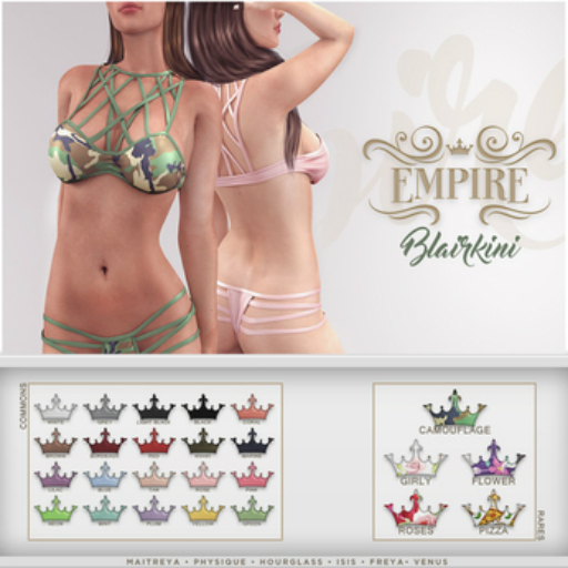 #EMPIRE - Blairkini - Maitreya - marine *open*