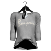 Emery Bonjour Sweater Light Gray