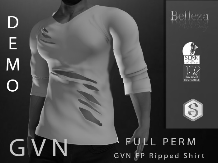 GVN Signature Ripped Shirt Demo