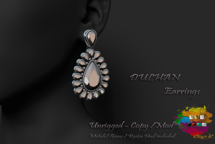 Eliya.K - Dulhan Earrings