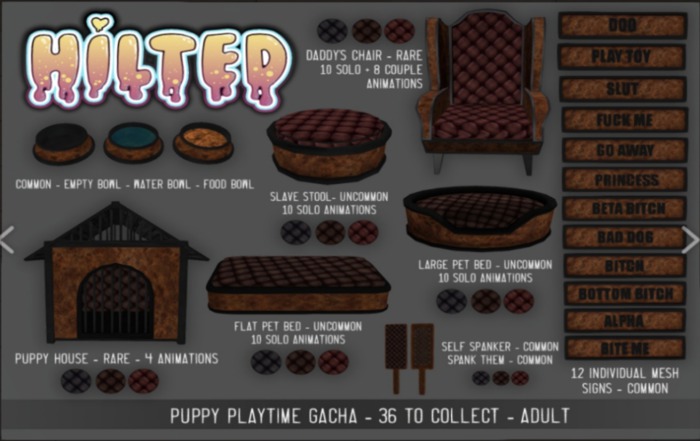 HILTED - Puppy Playtime - Spank Them - Gr (Wear Me and Click!)