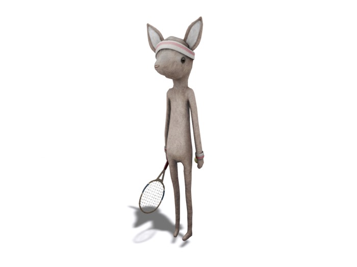 The Lazy Deer  // tennis