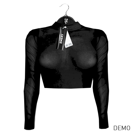 Emery Filomena Mesh Top DEMO