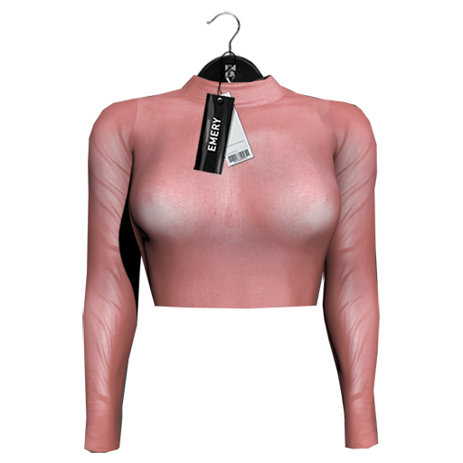 Emery Filomena Mesh Top Pink
