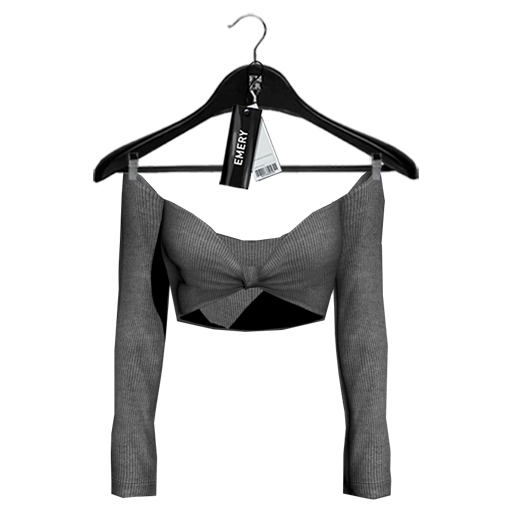 Emery Ohara Top Gray