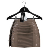 Emery Vivien Skirt Side Lace-Up Mink
