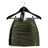 Emery Vivien Skirt Side Lace-Up Olive