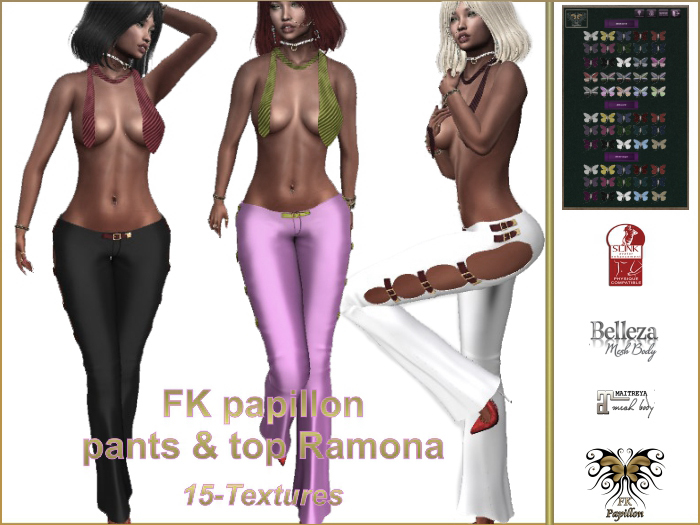 FK papillon-pants & top Ramona Demo