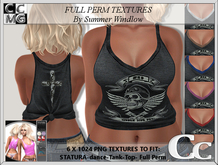 STATURA DANCE TOP TEXTURES -BIKER X 6 - FULL PERM