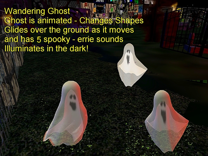 Animatd Wandering Ghost with Sounds Boxed
