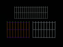 [SL]Harley's EasyMesh Gate Fence #1 FULLPERM (boxed)