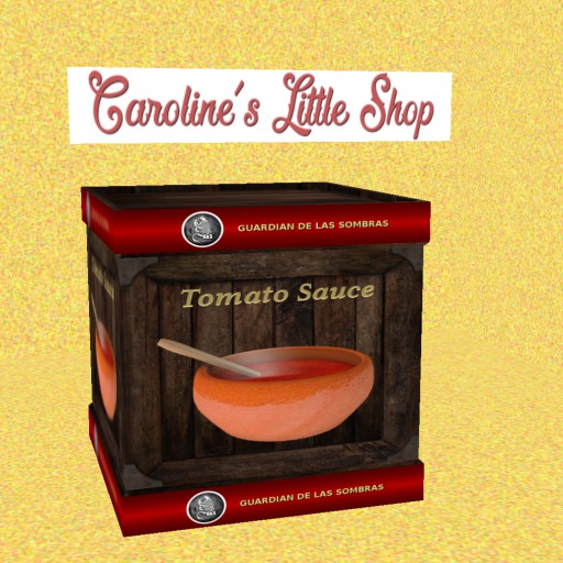G&S Crate Tomato Sauce, Storage & Vendor Crate