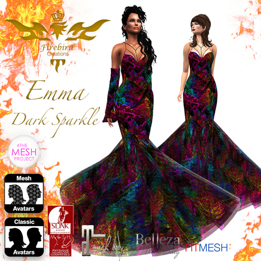 Firebird Emma Dark Sparkle