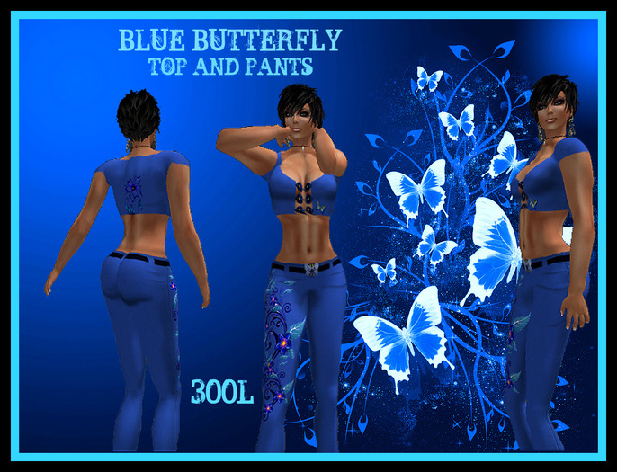 BLUE BUTTERFLY