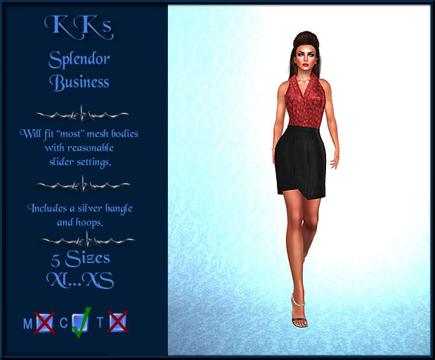 KKs Splender Dress Red