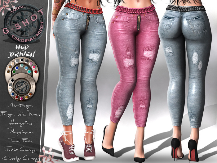 [G-SHOT] Morgan Ripped Jeans {DEMO}