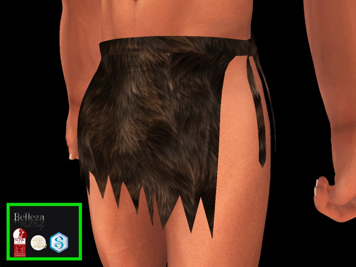 *MF* Akharo Men Loin Cloth Wolf