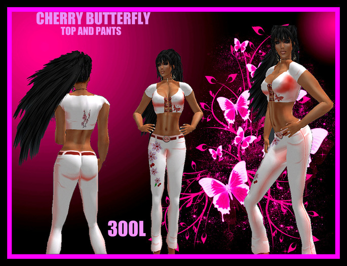 cherry butterfly