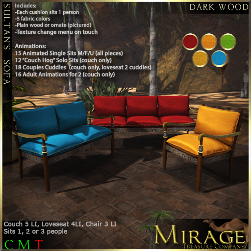 =Mirage= Sultan's Set - Dark