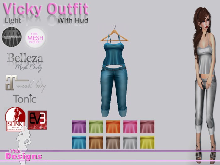 Vicky Outfit With Hud Light