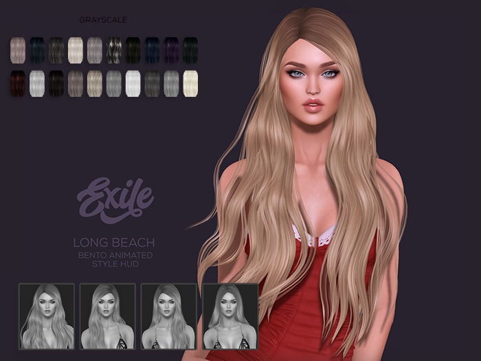 Exile - Long Beach - Grayscale