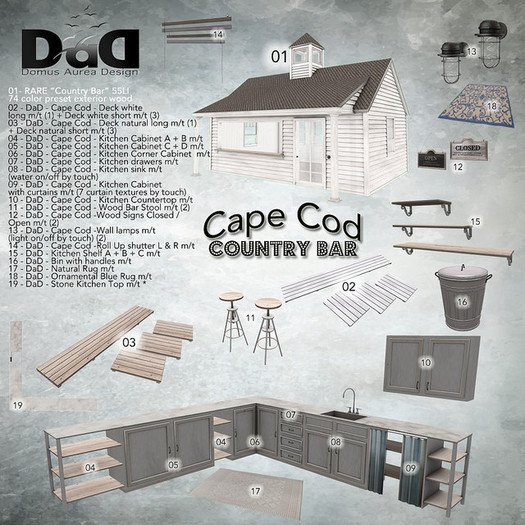 18 - DaD - Ornamental Blue Rug m/t