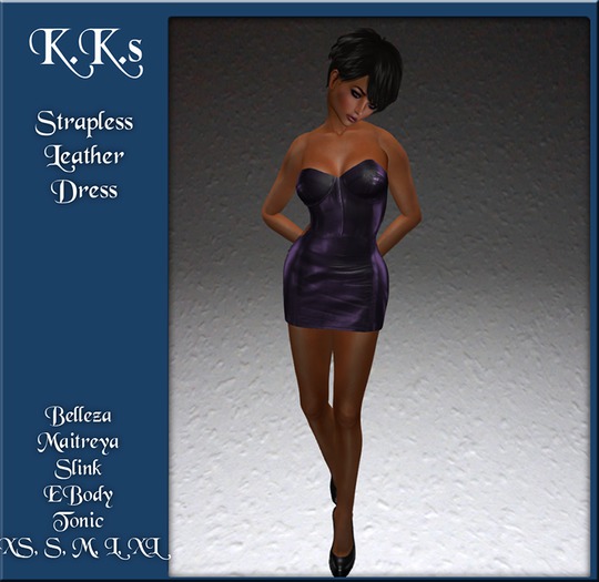 Leather Mini - Purple