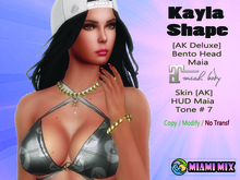 Kayla Shape for [AK Deluxe] Bento Head Maia - Maitreya Body