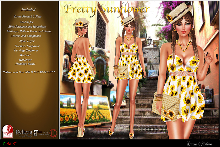 -Lamu Fashion-Outfit *Pretty Sunflower* DEMO